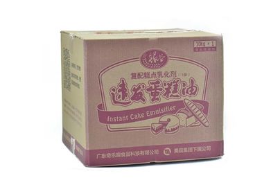 食糧スポンジの保存性のろうの固体10kg/cartonを延長する即刻のケーキの乳化剤のペストリー